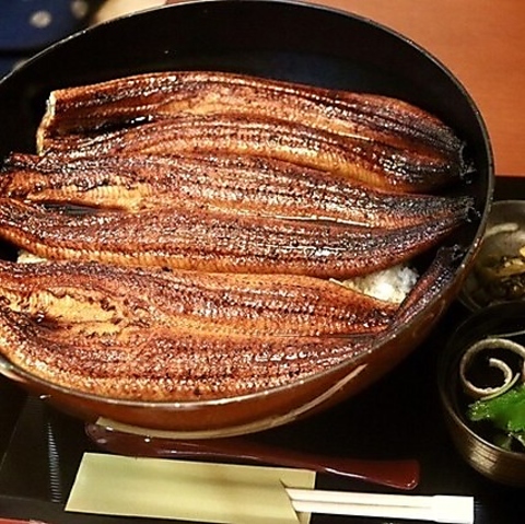 厳選二ホンウナギを使った贅沢な鰻料理をお手頃価格で満喫！数量限定開運料理もご用意