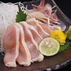 希少種！【種鶏】の鶏たたき/希少種！【種鶏】の鶏刺し　各種