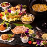 各種宴会などにオススメ！メインは新発田牛炭焼きハンバーグやステーキ等♪各種コース3500円(税込)～