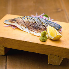 大とろの炙り〆鯖