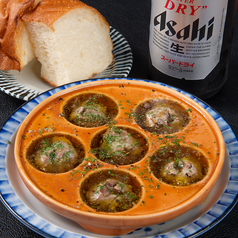 砂ずりのアヒージョ