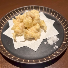 白子の天ぷら