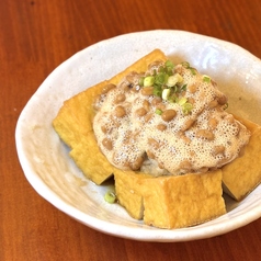 厚揚げ納豆