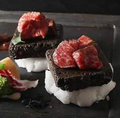 牛の富士溶岩焼き