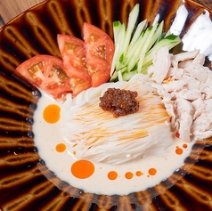 棒棒鶏風サラダそうめん