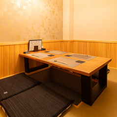 2～5名までOKの堀りテーブル席ご用意！宴会にご利用ください