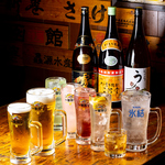 単品飲み放題・飲み放題付コースなど豊富にご用意しております☆