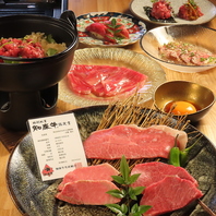 ＜豊富なコース＞焼肉と創作料理を両方楽しめるコース