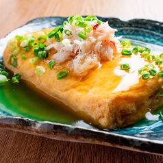 蟹あんかけだし巻き