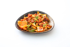 チキンカシューナッツ炒め