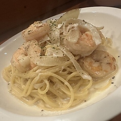 Coa Luminous シュリンプのクリームソースパスタ