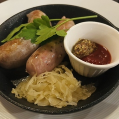 鉄板ソーセージソテー
