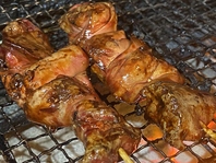 塩だけではなくタレにもこだわっております