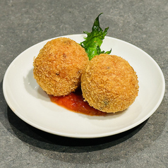 2種のチーズinアランチーニ