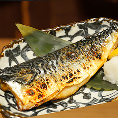 炙り鯖の炭火焼き