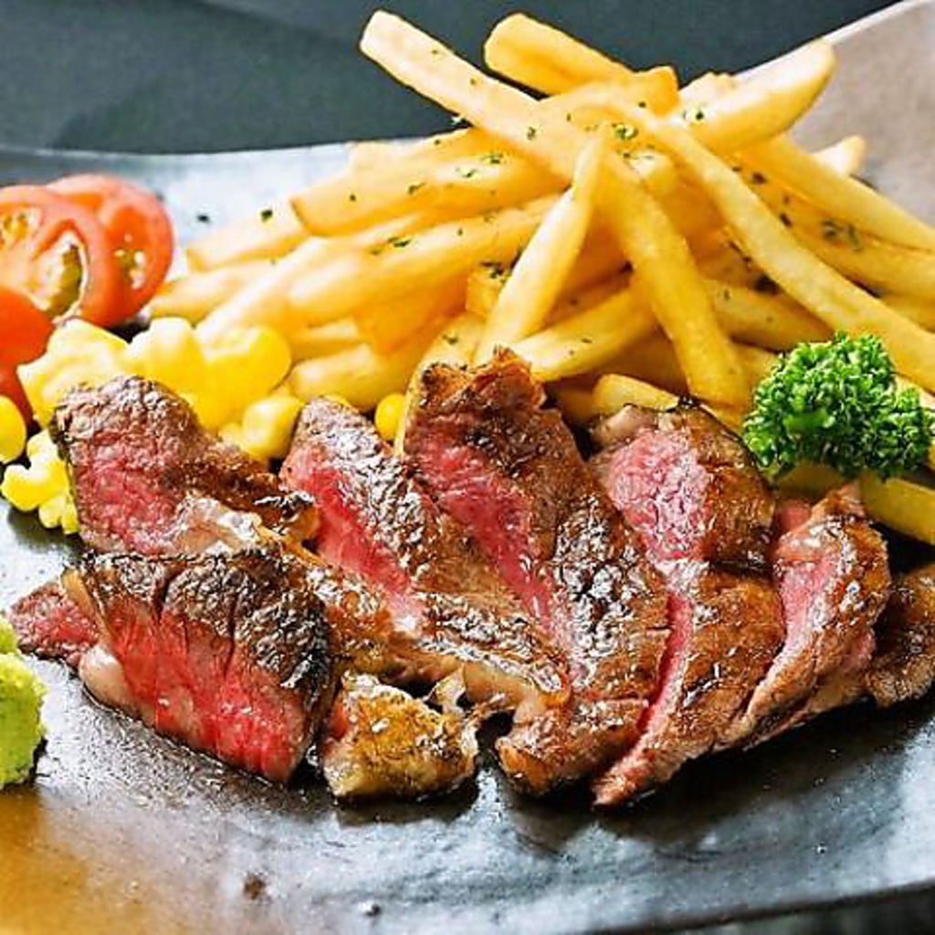 「黒毛和牛のゆずバターステーキ」1♪お肉とゆずとバターの絶品組み合わせ！