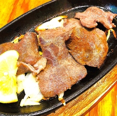 牛塩タン鉄板焼き