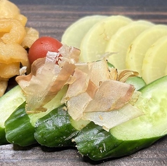 お漬物盛り合わせ