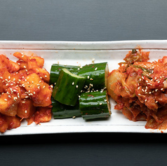 キムチ3種盛合せ