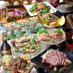 個室居酒屋 鶏っく 大阪駅前 うめきた店のコース写真