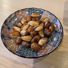 自家製燻製ピスタチオ