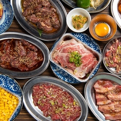 厚切りタンとA5和牛食べ放題 焼肉ホルモンたけ田 立川南口店のコース写真