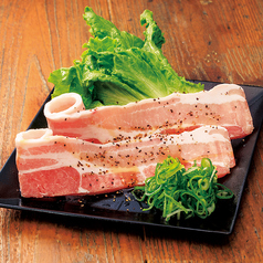 サムギョプサル (豚バラ) 塩焼き