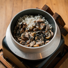 炭鶏釜飯