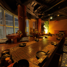 夜景が見えるお座敷宴会が人気☆立川 居酒屋 個室 女子会 飲み放題 誕生日 貸切 ご宴会