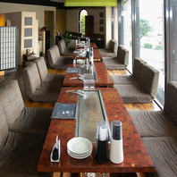 少人数から貸切まで柔軟対応が魅力