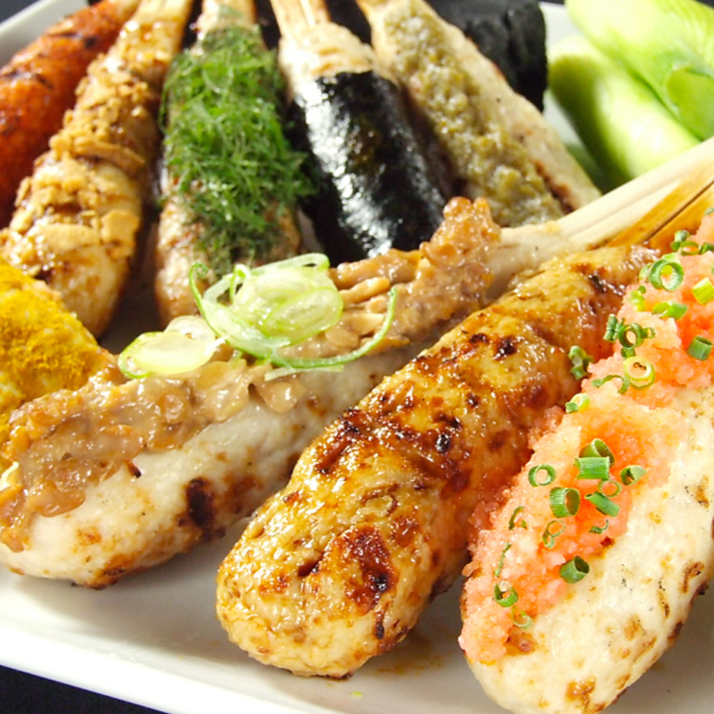 名物！【幻の手こねつくね】18種類の味からお選び頂けます♪サッパリ味もコッテリ味もご用意！