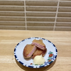 ハムカツ 自家製ウスターソース