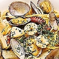 料理メニュー写真 海の幸のスパゲッティ