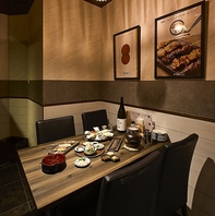 【半個室風】のテーブル席！