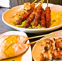 自慢の焼き鳥を是非ご堪能下さい◎