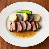 当店一番人気の『バベットステーキ』