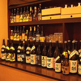 日本酒・焼酎の種類が豊富♪