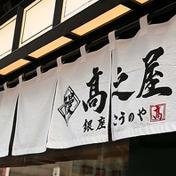 2022年8月2日 開店の【鰻　高之屋　銀座本店】