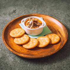 マスカルポーネとドライいちぢくのカナッペ