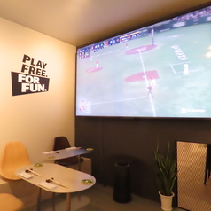 1~4名テーブル一番大きなテレビ下でスポーツ観戦できる一番人気なテーブルです!
