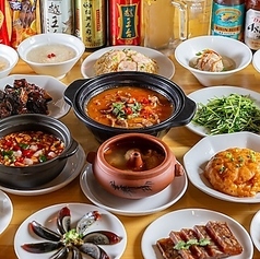 宴会にぴったりな飲み放題付コースで味わう多彩な料理