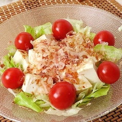 トマトと豆腐のさっぱりサラダ