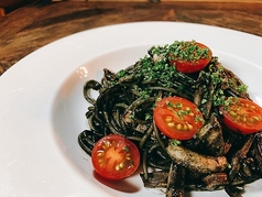 スパゲティー イカ墨