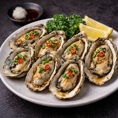 焼き牡蠣プレート