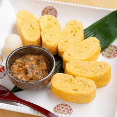 五十六玉子焼き（冠地どり味噌添え）