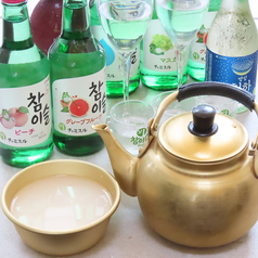 可愛い韓国ドリンクも充実