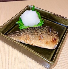 鯖の塩焼き