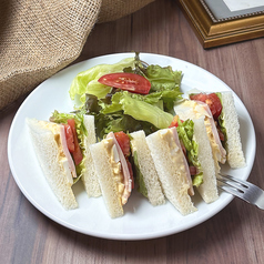 ミックスサンドモーニング(ドリンク付き)