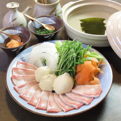 【逸品料理】活〆ぶりしゃぶ