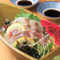 みかん鯛三種盛り合わせ